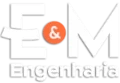 E & M Engenharia Logo